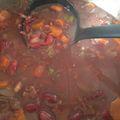 El cooksnap de M.Jose cuando hizo Puchero de alubias pintas.