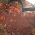 El cooksnap de M.Jose cuando hizo Puchero de alubias pintas.
