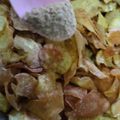 Aruna Purwar का कुकस्नैप जब उन्होंने शकरकंद के चिप्स (Shakarkand ke chips recipe in hindi) बनाया था।