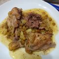 El cooksnap de Marcela Mendevil cuando hizo Pollo a la portuguesa.
