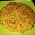 Piyali Kundu Hazra's cooksnap of when they made ম্যাগি অমলেট (maggie omelette recipe in Bengali).