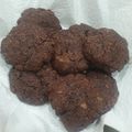 El cooksnap de Daniela Ara cuando hizo Galletitas de cacao, avena y harina integral.