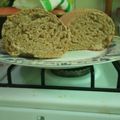 El cooksnap de Mariela Alfieri cuando hizo Pan integral con salvado de trigo 🍞🌾.