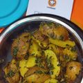 Monika gupta 's cooksnap of when they made Aloo Methi ki Sabzi.