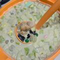 Cooksnap hidayati chemat semasa beliau membuat Fruit Cocktail.