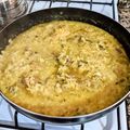 El cooksnap de Daiana Guibaudo cuando hizo Risotto de hongos.