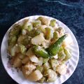 Anita Dutta's cooksnap of when they made ঝিঙ্গে আলু্ পোস্ত (jhinge aloo posto recipe in Bengali).