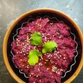 Sara Telahoun's cooksnap of when they made Beetroot dip.