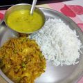 Kaira Jain's cooksnap of when they made Rice and dal.