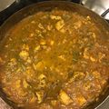 El cooksnap de Marcelo Andiñach cuando hizo Pollo garam masala.