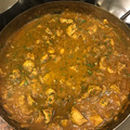 El cooksnap de Marcelo Andiñach cuando hizo Pollo garam masala.