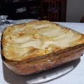 El cooksnap de Mirna Lucia cuando hizo Lasagna de pollo y maizitos.