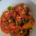 Meera Siddharth's cooksnap of when they made Tomato Bharta.