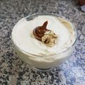 El cooksnap de Fabi cuando hizo Mousse de Manjar (dulce de leche).