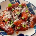 รูป Cooksnap ของ Bee Vinitra เมื่อเขาทำ ไก่ทอดซอสเกาหลี(ไก่บอนซอน) bonchon chicken