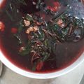 Cooksnap của Nguyệt Minh khi họ làm theo món Canh rau dền nấu thịt băm