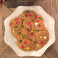 El cooksnap de Silvia cuando hizo Galletas con pepitas de chocolate y lacasitos.