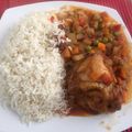 El cooksnap de Jean Pierre Trigoso cuando hizo Pollo guisado con papas y zanahoria.