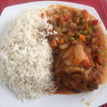 El cooksnap de Jean Pierre Trigoso cuando hizo Pollo guisado con papas y zanahoria.