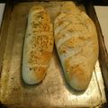 El cooksnap de Elisa Carballo cuando hizo Pan de ajo y orégano.