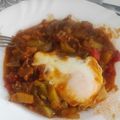 El cooksnap de Begoña Correro Heredia cuando hizo Pisto con huevo al horno.