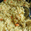 El cooksnap de Carina Rodríguez cuando hizo Risotto de arroz con pollo.