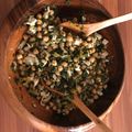 El cooksnap de Manuel Rodriguez cuando hizo Ensalada tibia de bacalao y garbanzos.