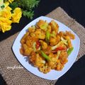 Cooksnap dari Vay Kitchen untuk resep Kembang Kol Goreng Pedas Manis