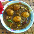 Reshmi Deb's cooksnap of when they made হাঁসের ডিম কষা (hanser dim kosha recipe in Bengali) রেসিপি.