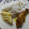 El cooksnap de Yaely cuando hizo Pollo al cúrcuma y limón.