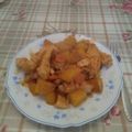 El cooksnap de Francisco Gonzalez cuando hizo Pollo al chilindrón.