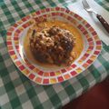Cooksnap από Loukia Mpoutalika στη συνταγή Μελιτζάνες τσακώνικες στο φούρνο γεμιστές με τυρί