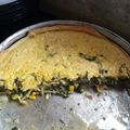 El cooksnap de Carolina S-Miguel cuando hizo Tarta de zapallitos, y verduras con exquisito ligue 😉😋.