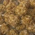 mellssa का कुकस्नैप जब उन्होंने ममरा लड्डू (mamra ladoo recipe in Hindi) बनाया था।