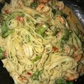 kellikel2's cooksnap of when they made Cajun shrimp pasta w/ broccoli.
