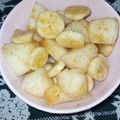 Surhaan Tahir Wafai's cooksnap of when they made Melon Banana Chaat.