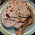 El cooksnap de Marta Jiménez-Bravo cuando hizo Pan plano árabe.