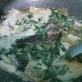 Cooksnap dari Qoni untuk resep Mangut lele kemangi / leleh kuah santan