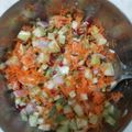 Rajeshwari Bhat's cooksnap of when they made Sprouts salad.