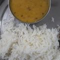 Trisha910 का कुकस्नैप जब उन्होंने अरहर की दाल और चावल (arhar ki dal aur chawal recipe in Hindi) बनाया था।