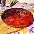 El cooksnap de NPaulina Nicole cuando hizo Cheesecake con mermelada.