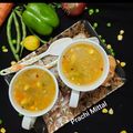 Prachi Mayank Mittal का कुकस्नैप जब उन्होंने गार्लिक जिंजर सूप (garlic ginger soup in Hindi) बनाया था।
