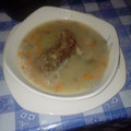 El cooksnap de Fernanda cuando hizo Sopa de avena Quaker.