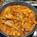 El cooksnap de Francisco cuando hizo Muslos de pollo en salsa.