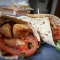 Mr. Lee Cooksnap-ja, amikor elkészítette a(z) Csirkés ruccolás wrap receptet.