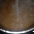 El cooksnap de Monica cuando hizo Lasaña fácil con boloñesa, jamón y queso.