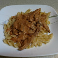 Angie's cooksnap of when they made Beef Stroganoff.