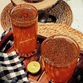 Anamika Banerjee's cooksnap of when they made Watermelon -Orange Juice.