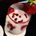 Priya Mulchandani का कुकस्नैप जब उन्होंने स्ट्रॉबेरी मिल्क जूस (Strawberry milk juice recipe in hindi) बनाया था।