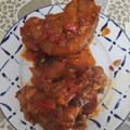 El cooksnap de Raul cuando hizo Pies de Cerdo.